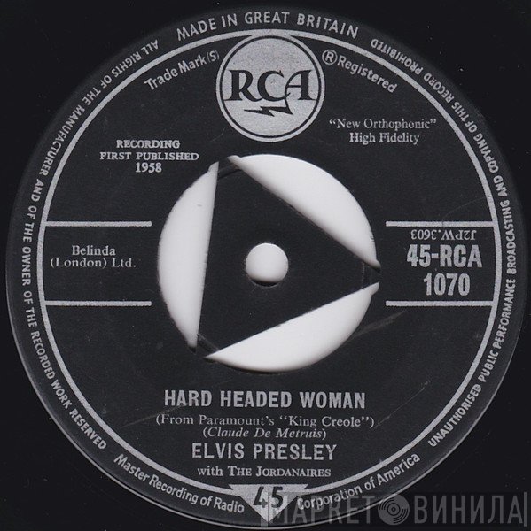 Elvis Presley - Hard Headed Woman