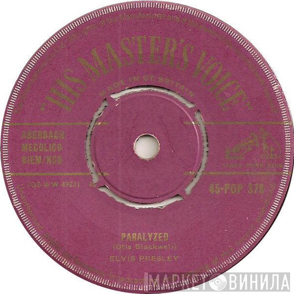 Elvis Presley - Paralyzed