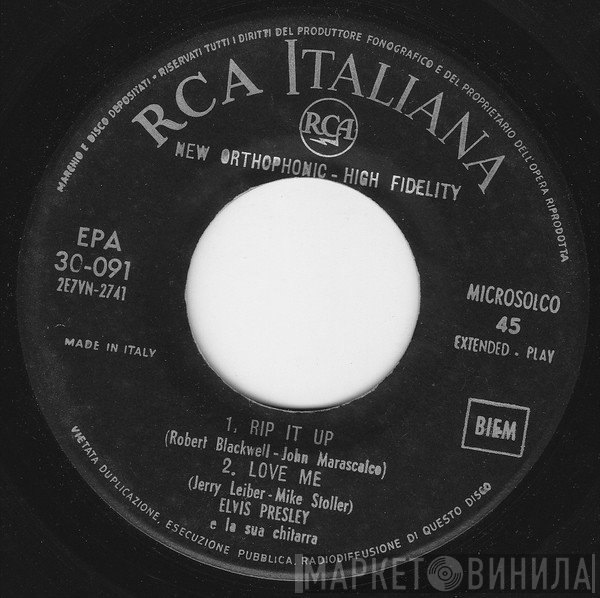 Elvis Presley  - Rip It Up