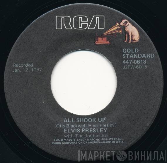 Elvis Presley, The Jordanaires - All Shook Up