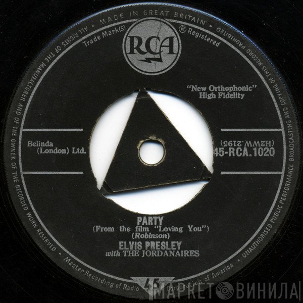 Elvis Presley, The Jordanaires - Party
