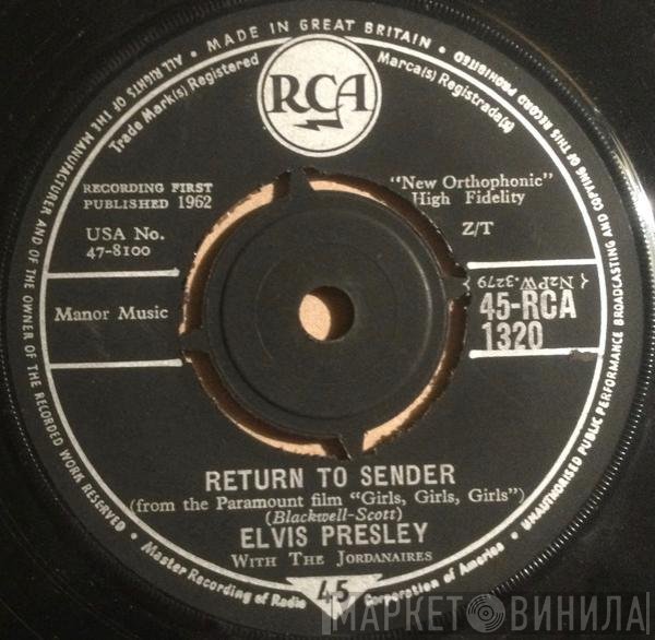 Elvis Presley, The Jordanaires - Return To Sender