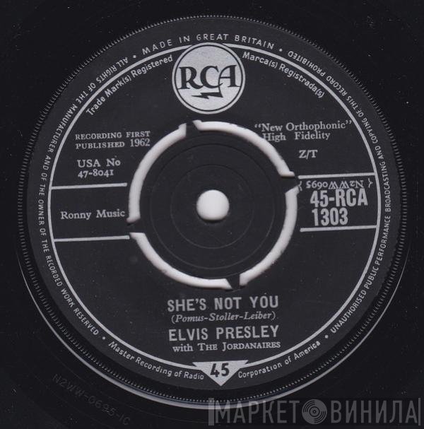 Elvis Presley, The Jordanaires - She's Not You