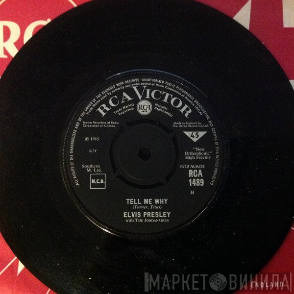 Elvis Presley, The Jordanaires - Tell Me Why