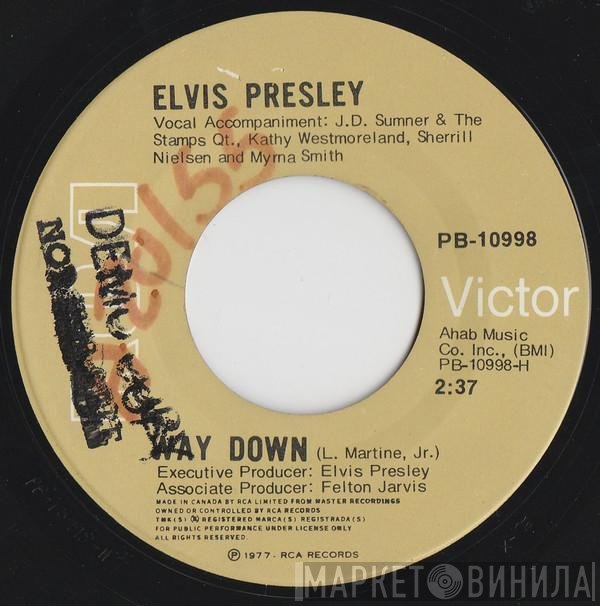 Elvis Presley  - Way Down