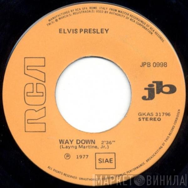 Elvis Presley  - Way Down