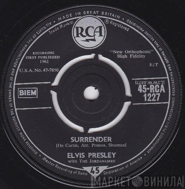 Elvis Presley With The Jordanaires  - Surrender