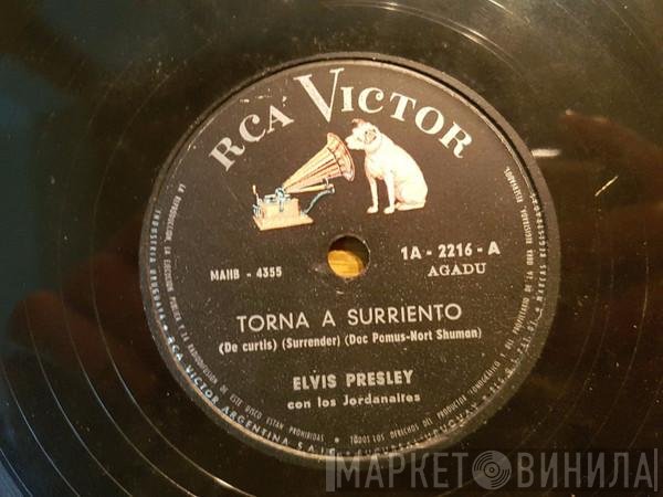 Elvis Presley With The Jordanaires  - Surrender