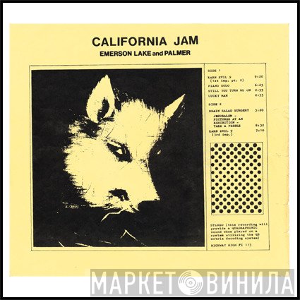 Emerson, Lake & Palmer  - California Jam