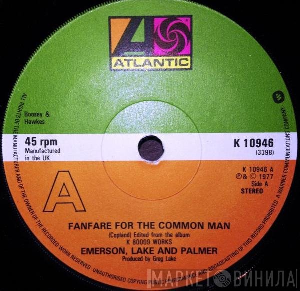 Emerson, Lake &amp; Palmer - Fanfare For The Common Man