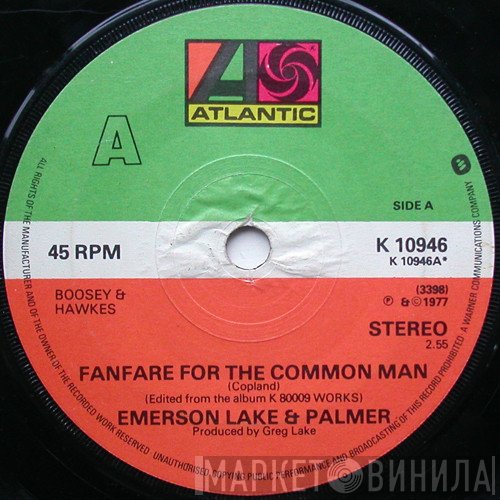 Emerson, Lake & Palmer - Fanfare For The Common Man