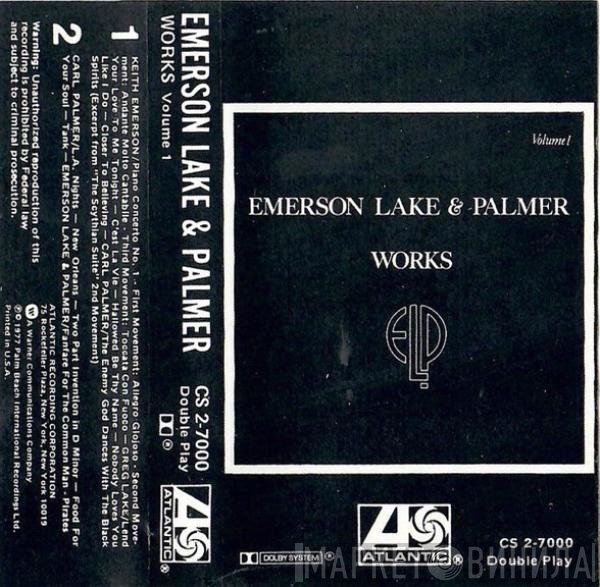 Emerson, Lake & Palmer  - Works (Volume 1)