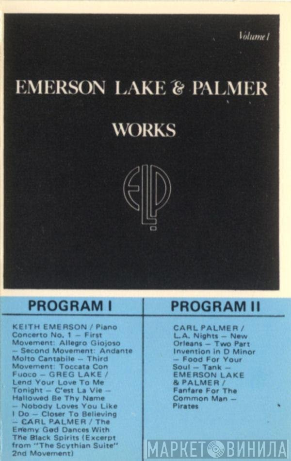 Emerson, Lake & Palmer  - Works (Volume 1)