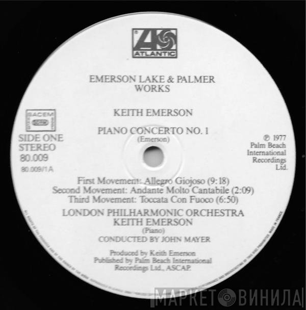 Emerson, Lake & Palmer  - Works (Volume 1)