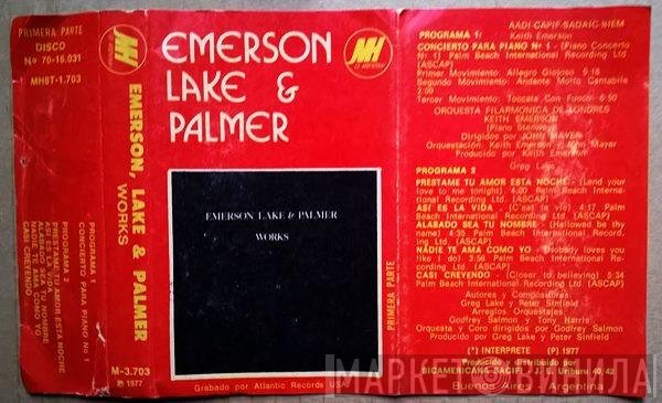 Emerson, Lake & Palmer  - Works (Volume 1)