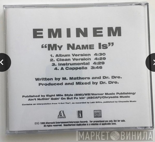 Eminem  - My Name Is