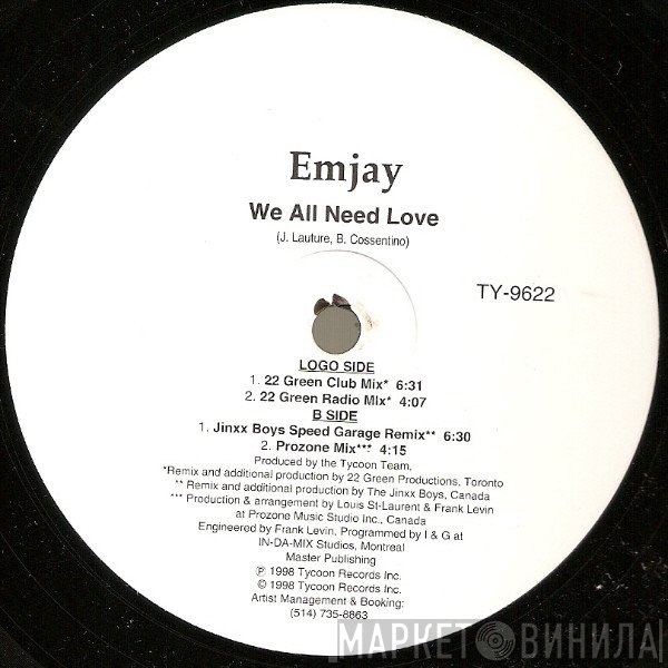 Emjay - We All Need Love