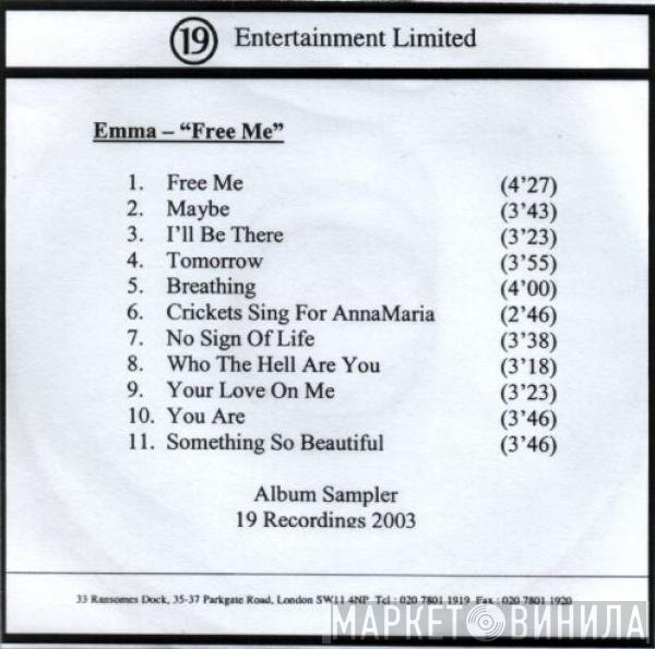 Emma Bunton  - Free Me