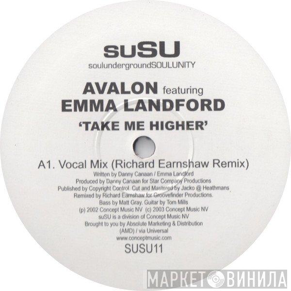 Emma Lanford, Avalon  - Take Me Higher