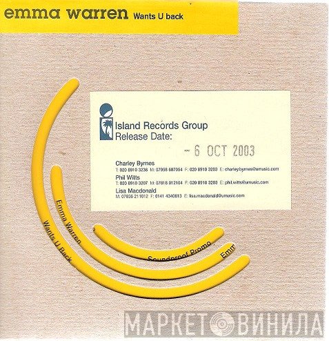 Emma Warren - Wants You Back