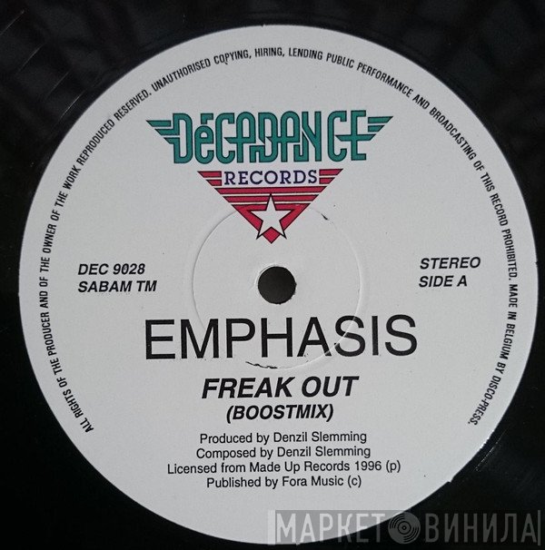 Emphasis , Kamikaze  - Freak Out / Sweet Desire