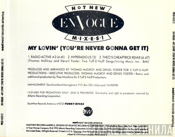 En Vogue - My Lovin' (You're Never Gonna Get It) (Hot New Mixes!)