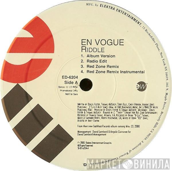 En Vogue  - Riddle