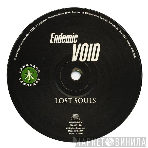 Endemic Void - Lost Souls / Evolution