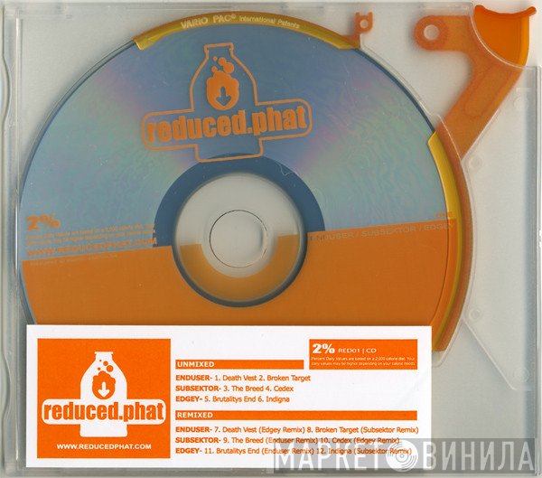 Enduser / Subsektor / Edgey  - Reduced Phat 2%