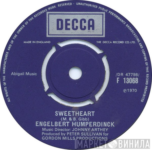Engelbert Humperdinck  - Sweetheart