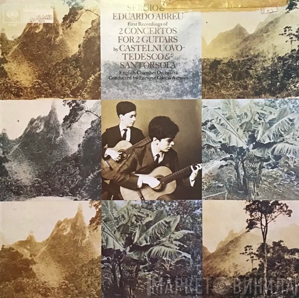 English Chamber Orchestra, Mario Castelnuovo Tedesco, Guido Santórsola, Eduardo Abreu, Enrique Garcia Asensio, Sérgio Abreu - 2 Concertos For 2 Guitars