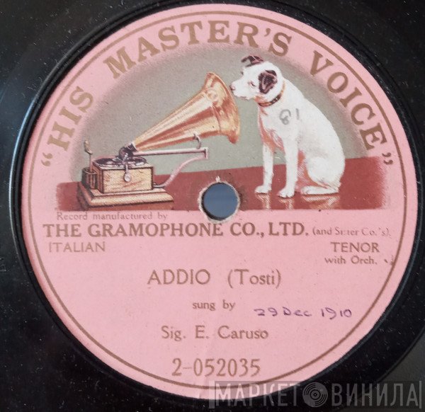 Enrico Caruso  - Addio