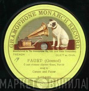Enrico Caruso And Geraldine Farrar  - Faust