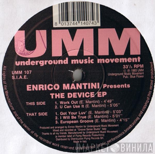 Enrico Mantini - The Device EP