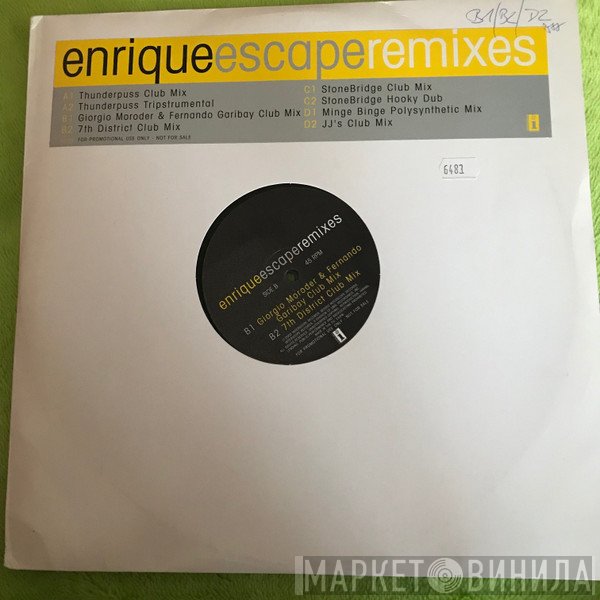 Enrique Iglesias  - Escape (Remixes)