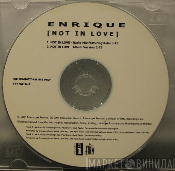 Enrique Iglesias  - Not In Love