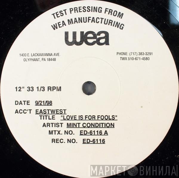 Envyi, Mint Condition, Mista - Love Is For Fools / Crazy Love / All About You