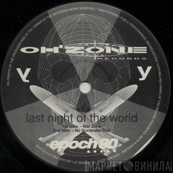 Epoch 90 - Last Night Of The World