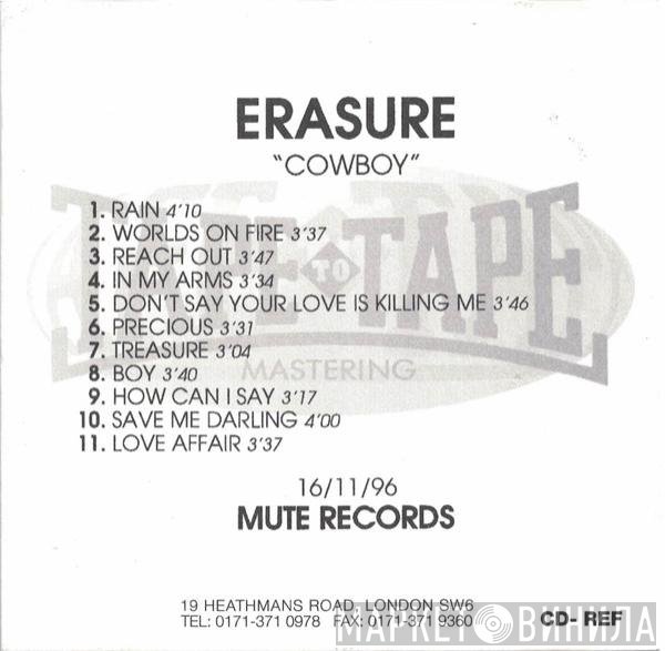Erasure  - Cowboy