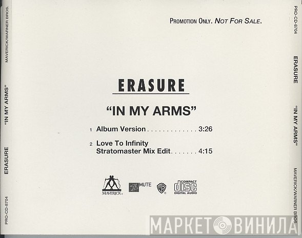 Erasure  - In My Arms