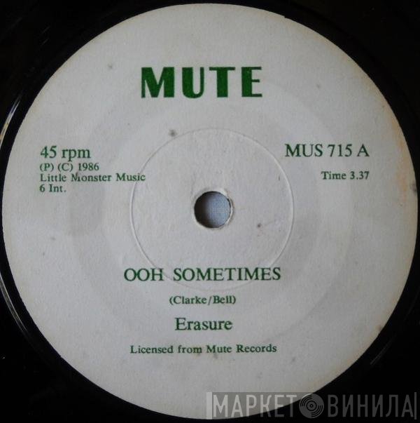 Erasure  - Sometimes
