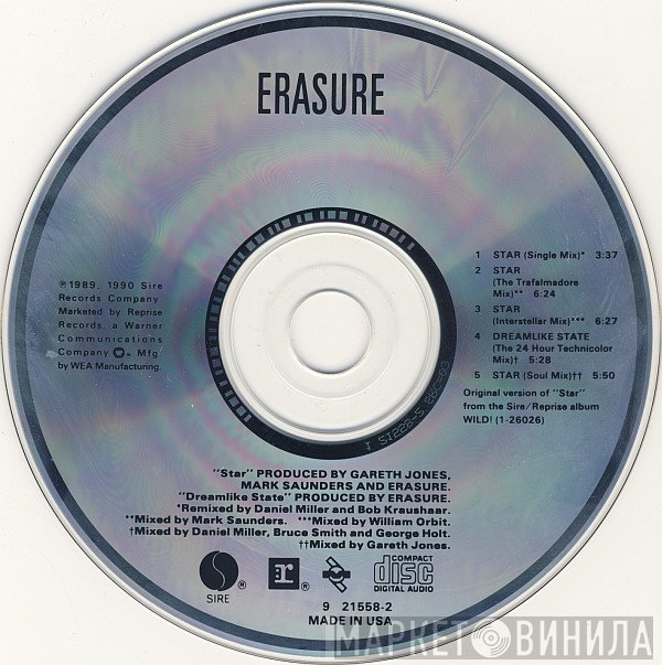 Erasure - Star