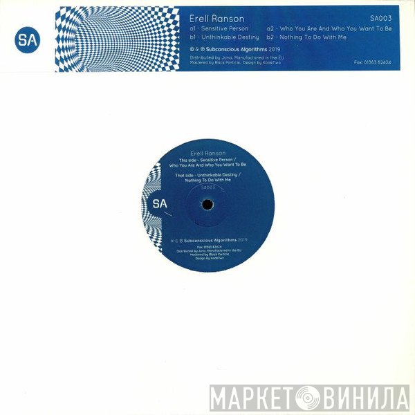 Erell Ranson - SA003