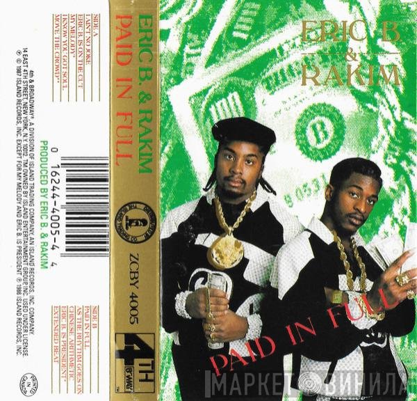 Eric B. & Rakim  - Paid In Full