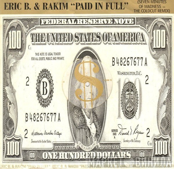 Eric B. &amp; Rakim - Paid In Full (Seven Minutes Of Madness - The Coldcut Remix)