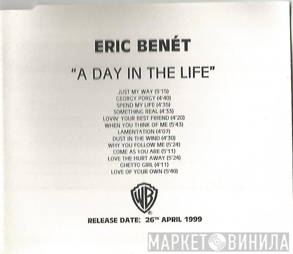 Eric Benét - A Day In The Life