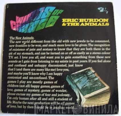 Eric Burdon & The Animals  - Winds Of Change