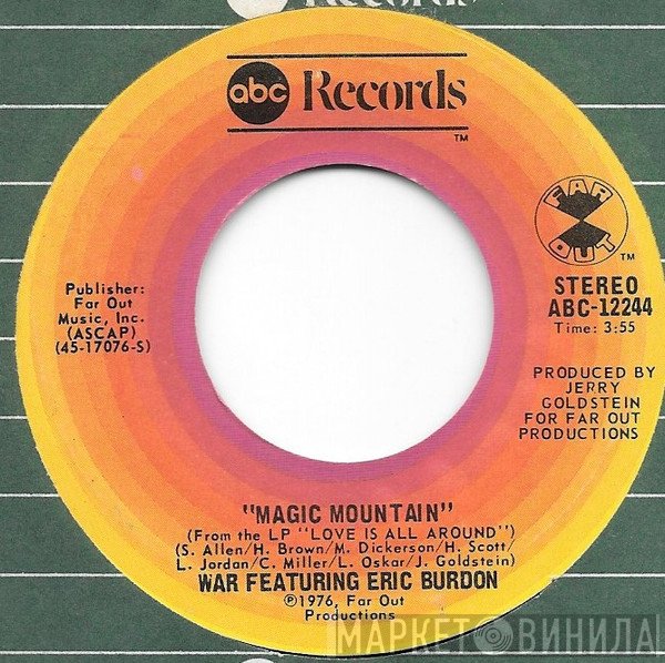 Eric Burdon & War  - Magic Mountain