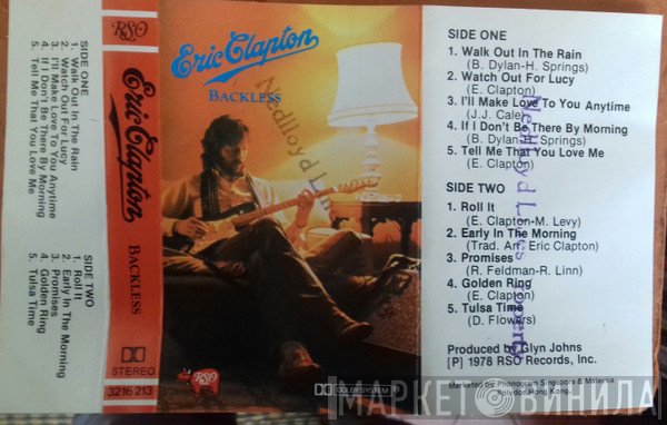Eric Clapton  - Backless