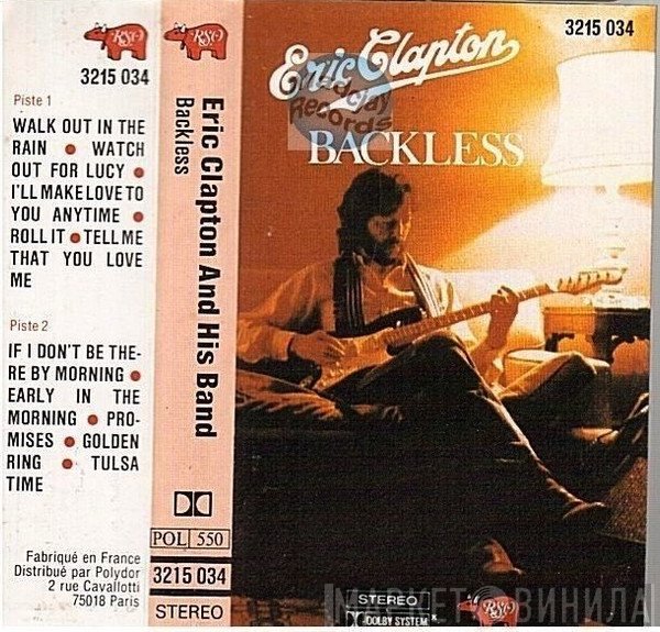 Eric Clapton  - Backless